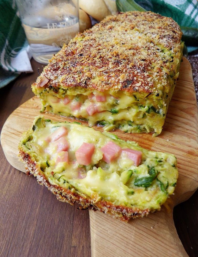 Polpettone di patate e zucchine