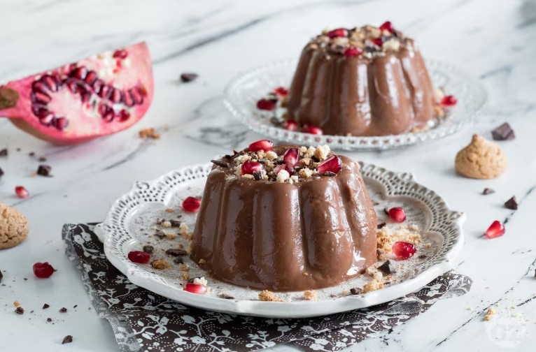 Budino al cioccolato senza glutine