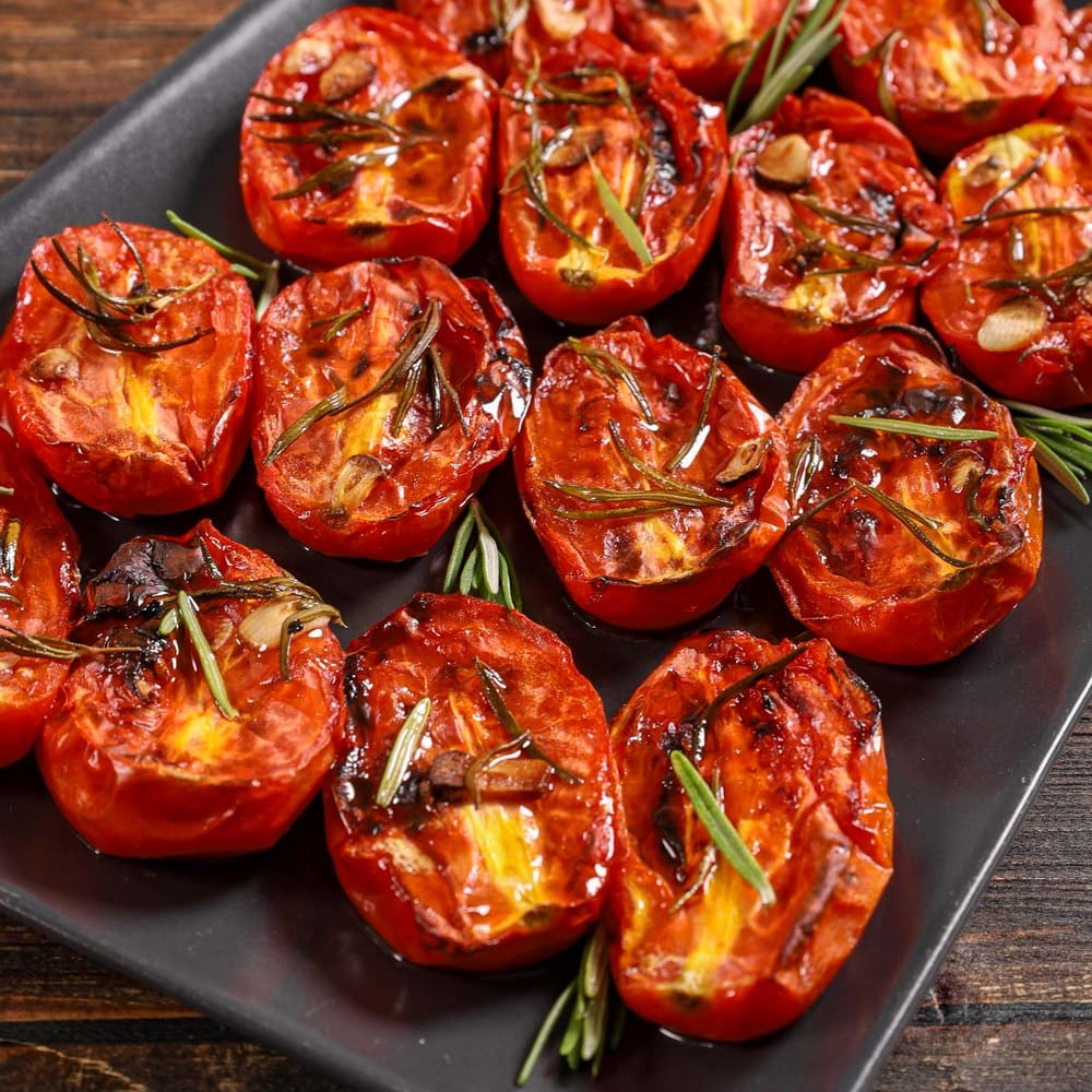 Pomodori arrosto in friggitrice ad aria