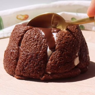 Tortino ripieno alla Nutella