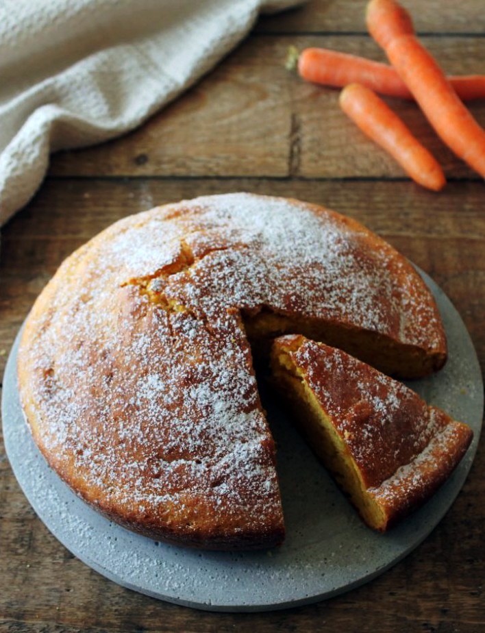 Torta di carote e ricotta