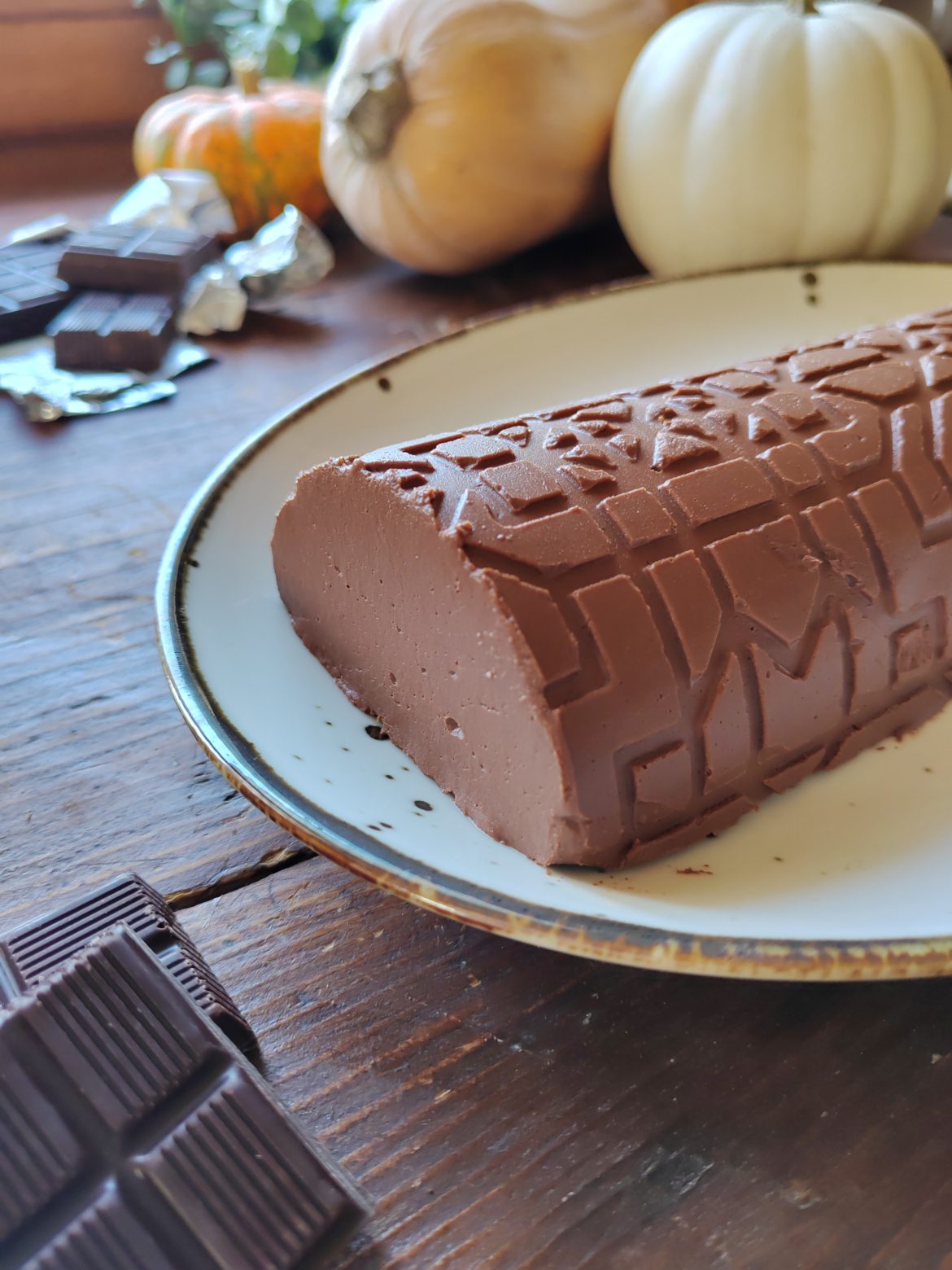 Cremoso di zucca e fondente