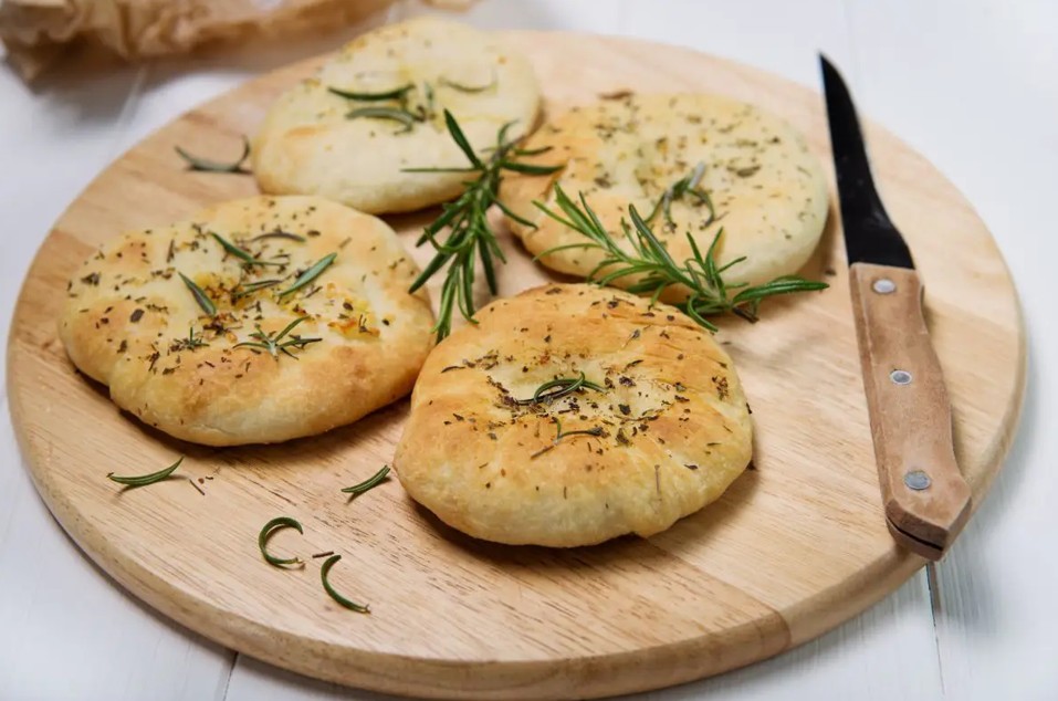 Mini focacce senza glutine