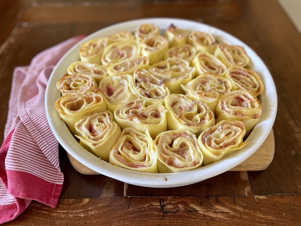 Rosette gratinate al forno