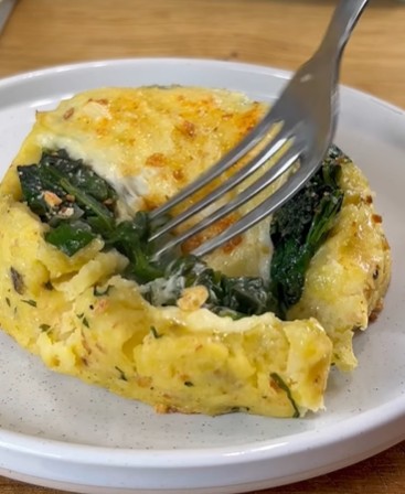 Tortini di patate e cicoria