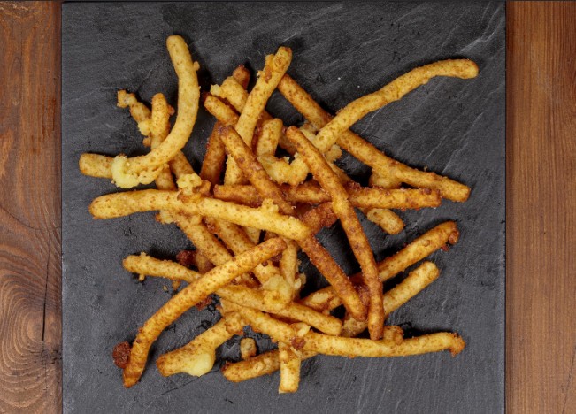 Bastoncini di patate e formaggio.