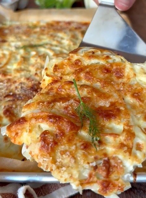 Finocchi gratinati allo stracchino