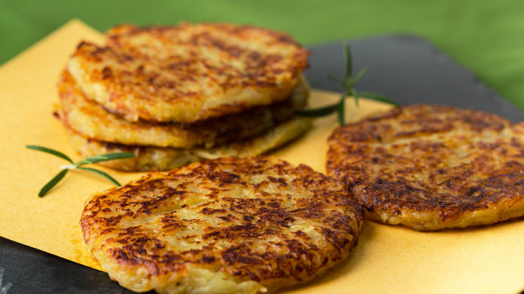 Rosti di patate al forno