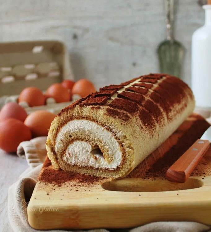 Rotolo al tiramisù