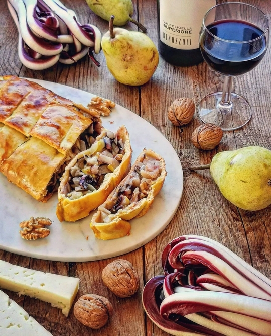 Strudel di radicchio