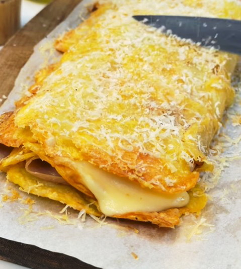 Rotolo croccante di patate