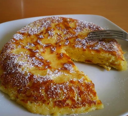 Dolce francese con latte e miele