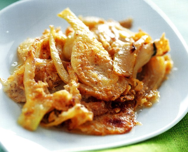 Finocchi gratinati al parmigiano