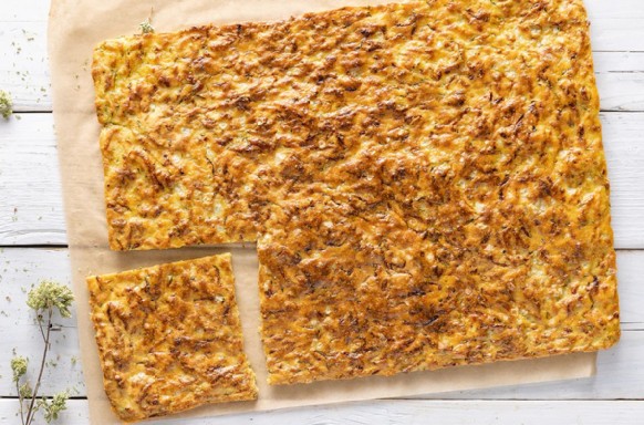 Schiacciata di zucchine