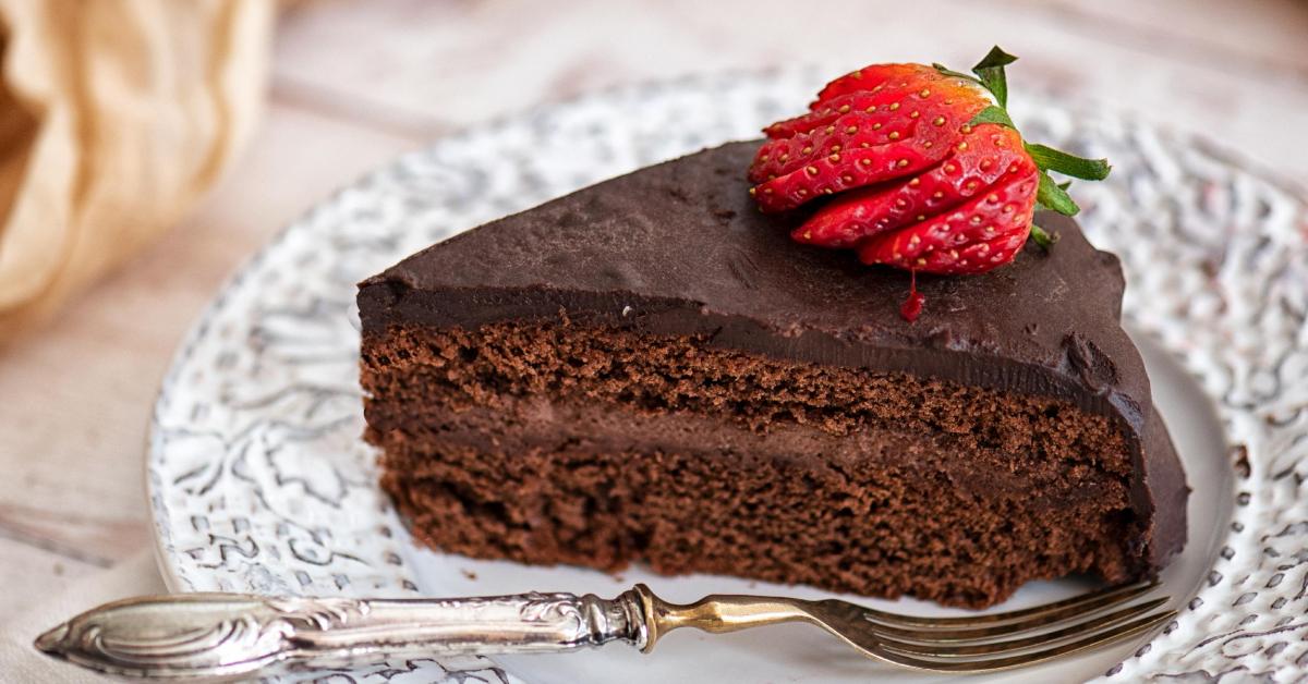 Torta di compleanno al cioccolato