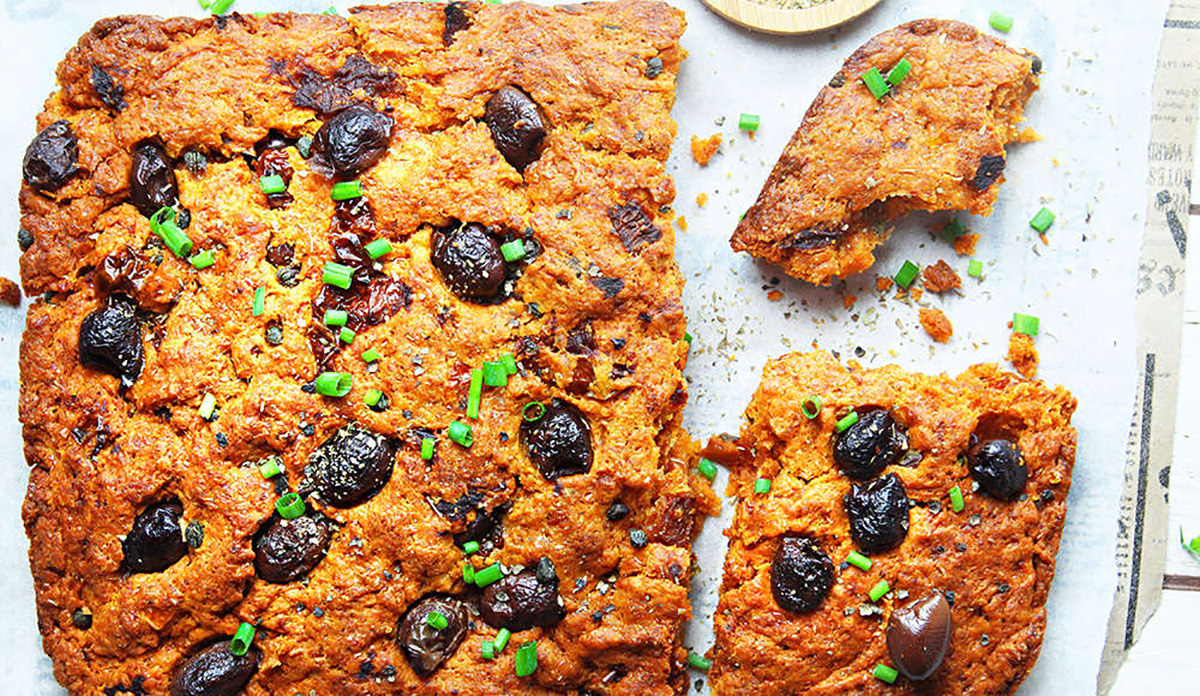 Focaccia istantanea gusto pizza.