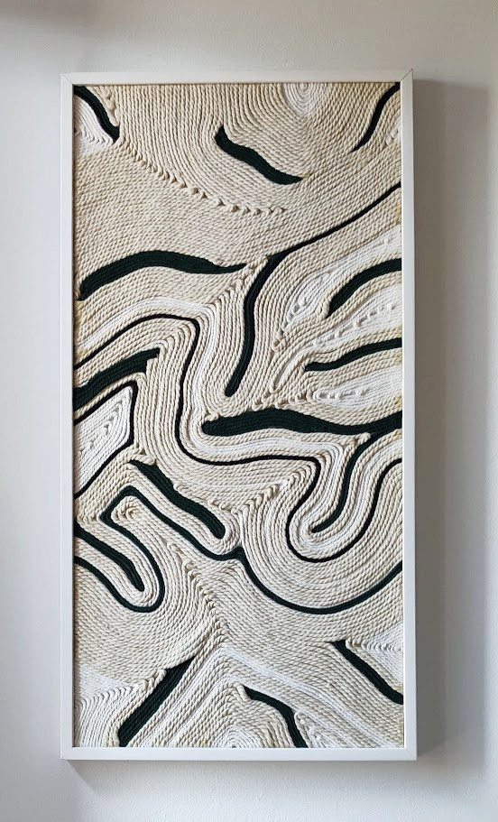 Abstract in Textile-Art
