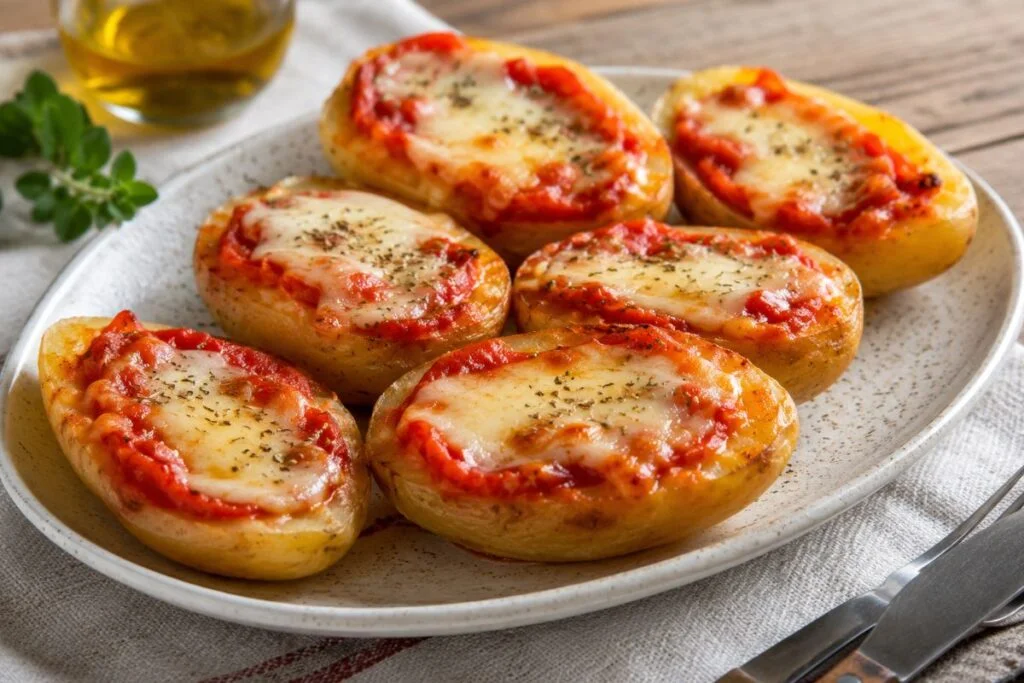 Patate ripiene alla pizzaiola