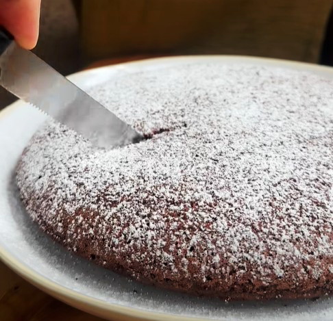 Torta al cioccolato in padella